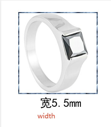 Ember Silver Emerald Ring