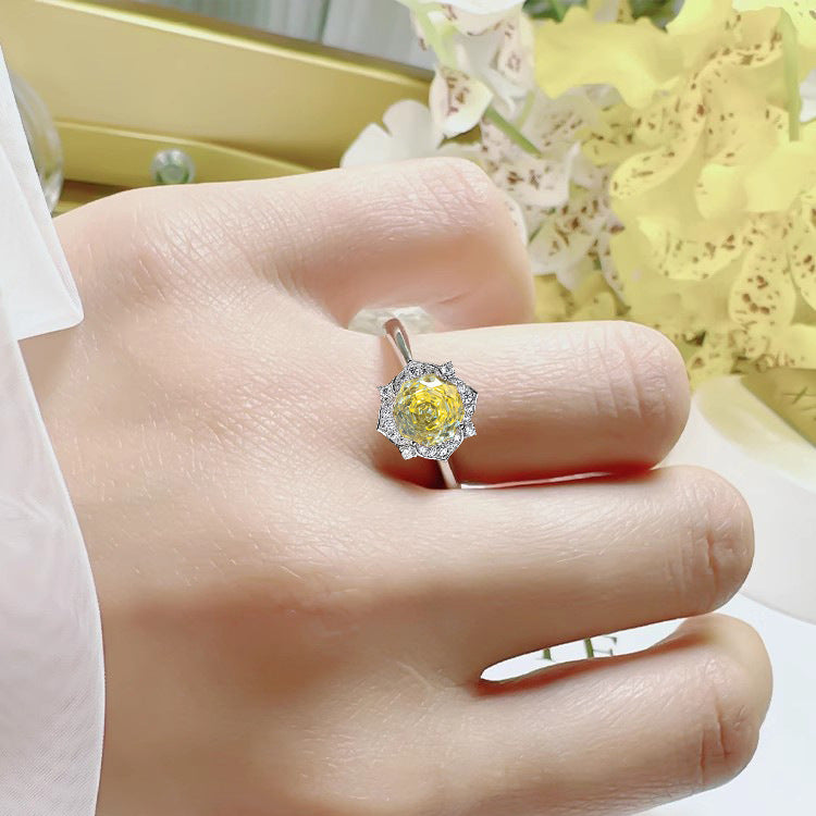 Amara Goldenrose Set | White Gold