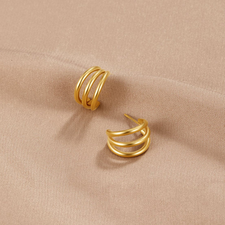 Ana Triple Earrings